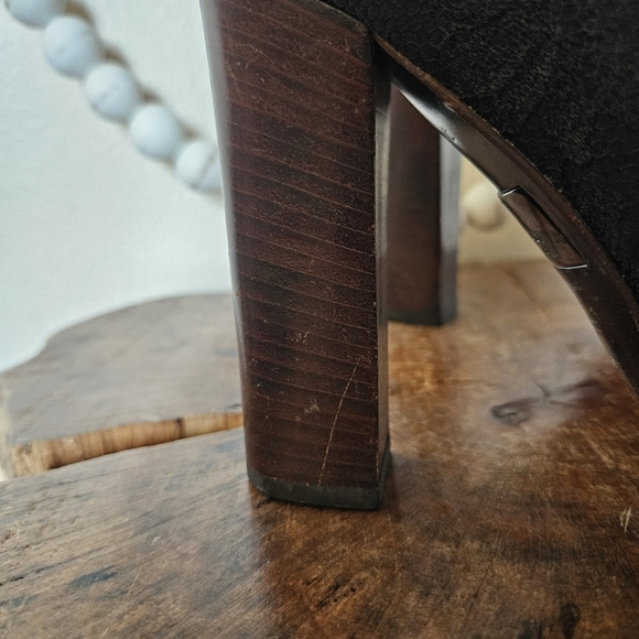 Gucci Black Lace Platform Heels Size 36 Italy Authentic RA Verified Designer - Picture 9 of 16